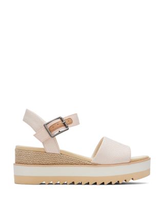 Women's Diana Textile Platform Rope Wedge Sandals