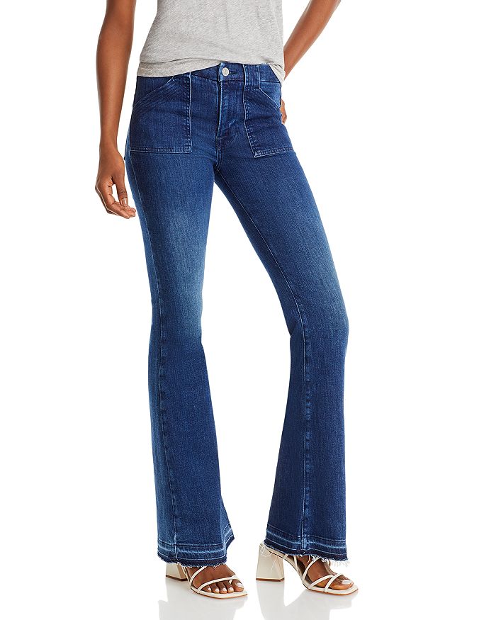 FRAME Le High Rise Flare Jeans in Aurora | Bloomingdale's