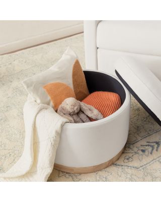 Naka Performance Upholstered Storage Ottoman