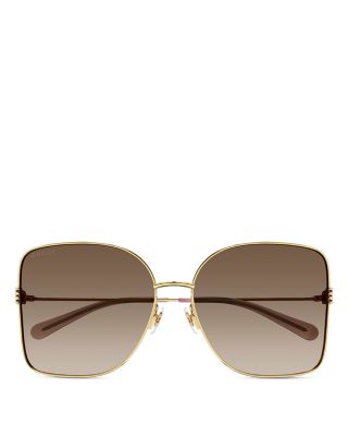  Not A Fork Squared Sunglasses, 62mm