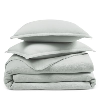 Textured Matelasse Duvet Cover Set, King - Exclusive