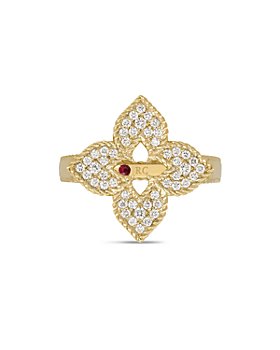 Roberto Coin - 18K Yellow Gold Diamond Venetian Princess Ring