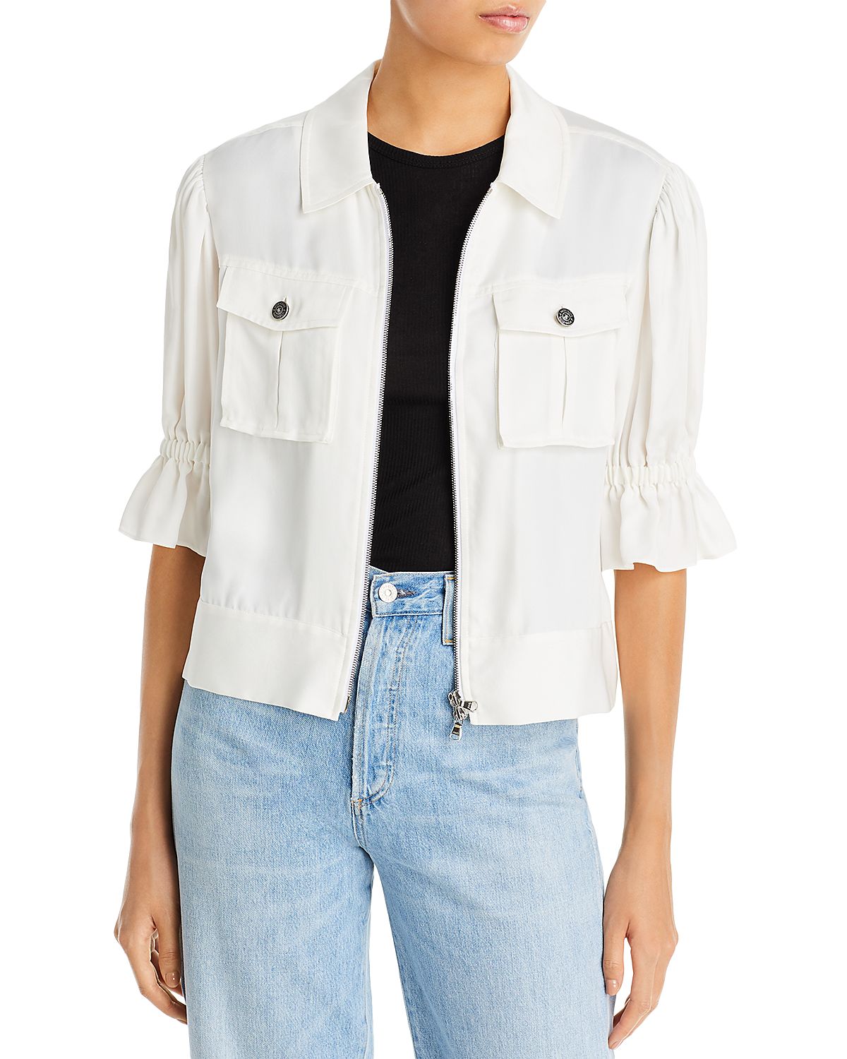 Cinq a Sept Holly Cropped Jacket