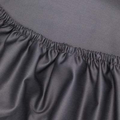 680TC Fitted Sateen Sheet, Twin - Exclusive
