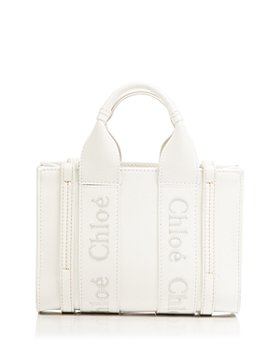 Chloé - Woody Mini Leather Tote Crossbody Bag