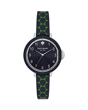 KATE SPADE KATE SPADE NEW YORK PARK ROW DOTTED WATCH, 34MM