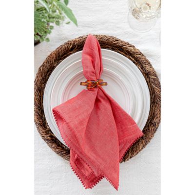  Trim Linen/Cotton Napkin