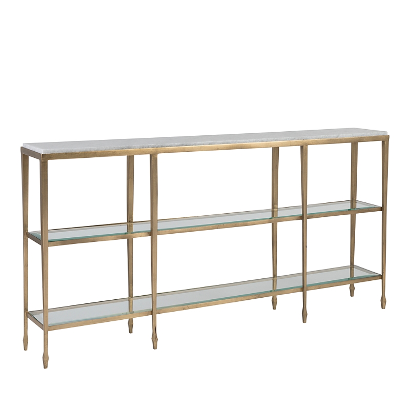 Artistica Sashay Console In Brass