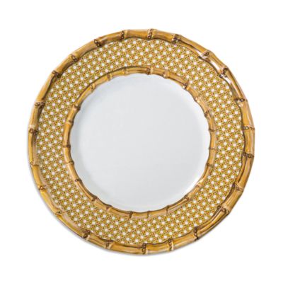 Juliska - Bamboo Caning Melamine Dinner Plate