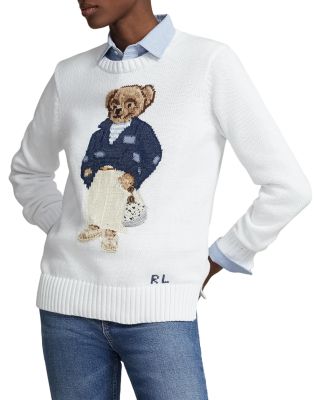 品質保証安いpolo Ralph laulen bear sweater L size トップス