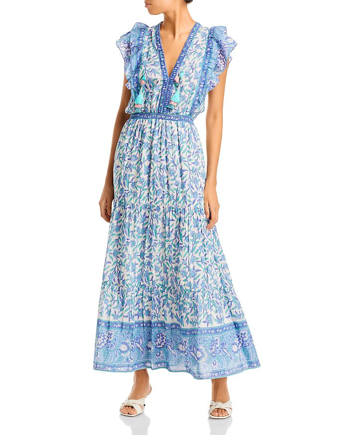 Bell Phoebe Ruffled Tiered Maxi Dress | Bloomingdale's
