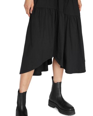 Gathered Seam Knit Dress