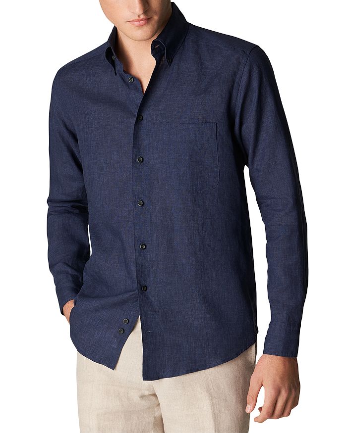 Eton - Slim Fit Linen Shirt