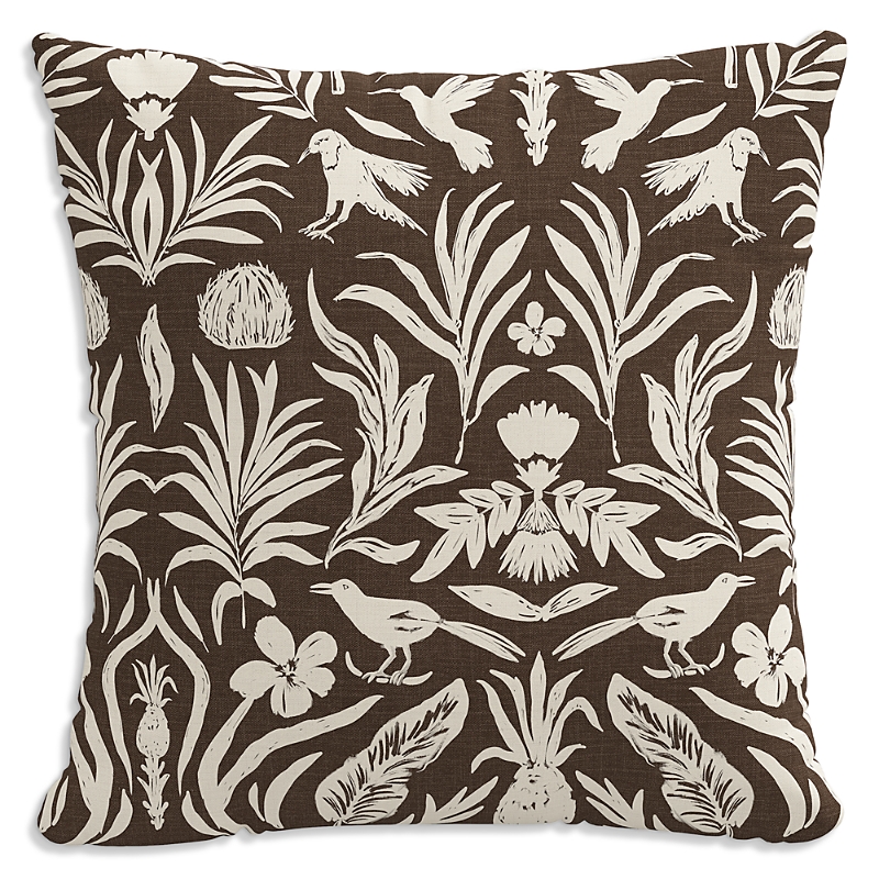 Sparrow & Wren Patterned Decorative Pillow, 20 x 20
