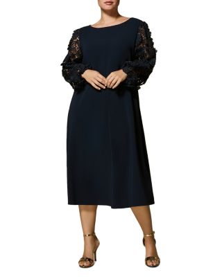 adrianna papell one shoulder beaded blouson dress Adrianna Papell Long One Shoulder Beaded Dress, 8 / Blue main image 0