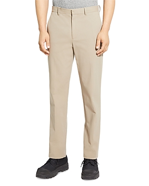 Theory Mayer Neoteric Twill Solid Slim Fit Suit Pants In Bark