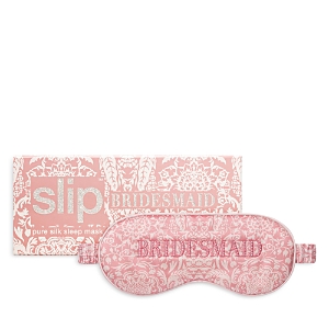Shop Slip Bridal Sleep Mask In Bridesmaid