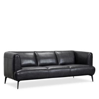 Furio Leather Sofa - Exclusive