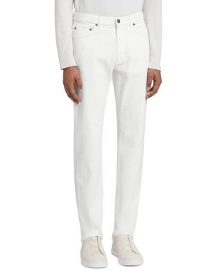 ZEGNA - Slim Fit Comfort Jeans in White
