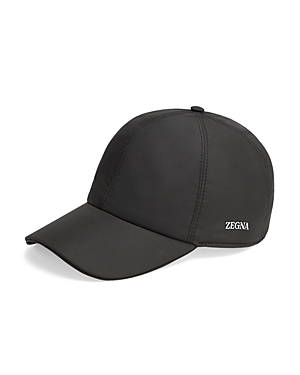 Zegna Zephyr Technical Baseball Cap In Black