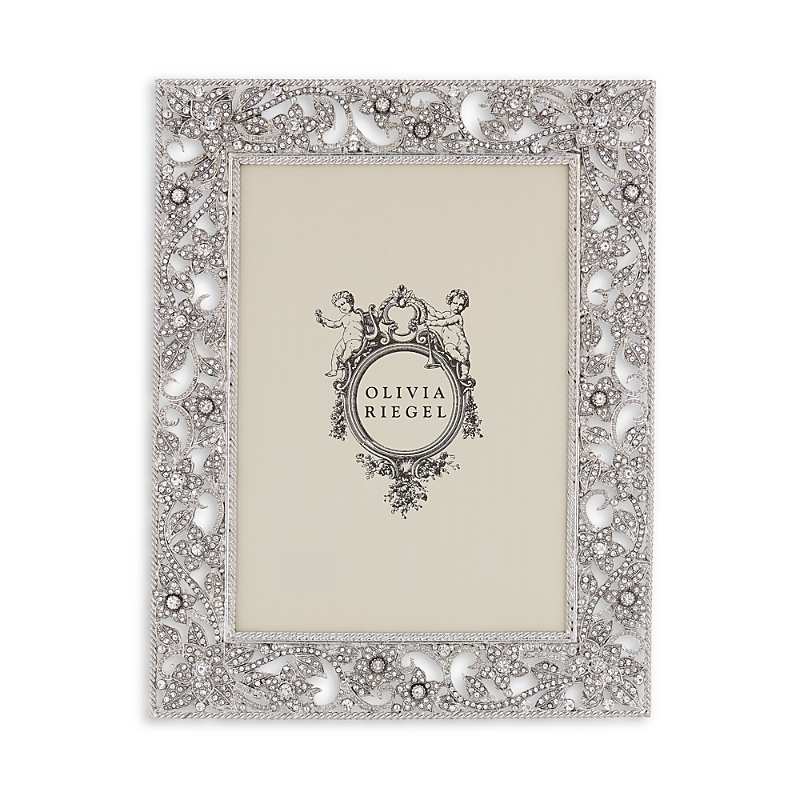 Olivia Riegel Flora Frame, 5 X 7 In Silver