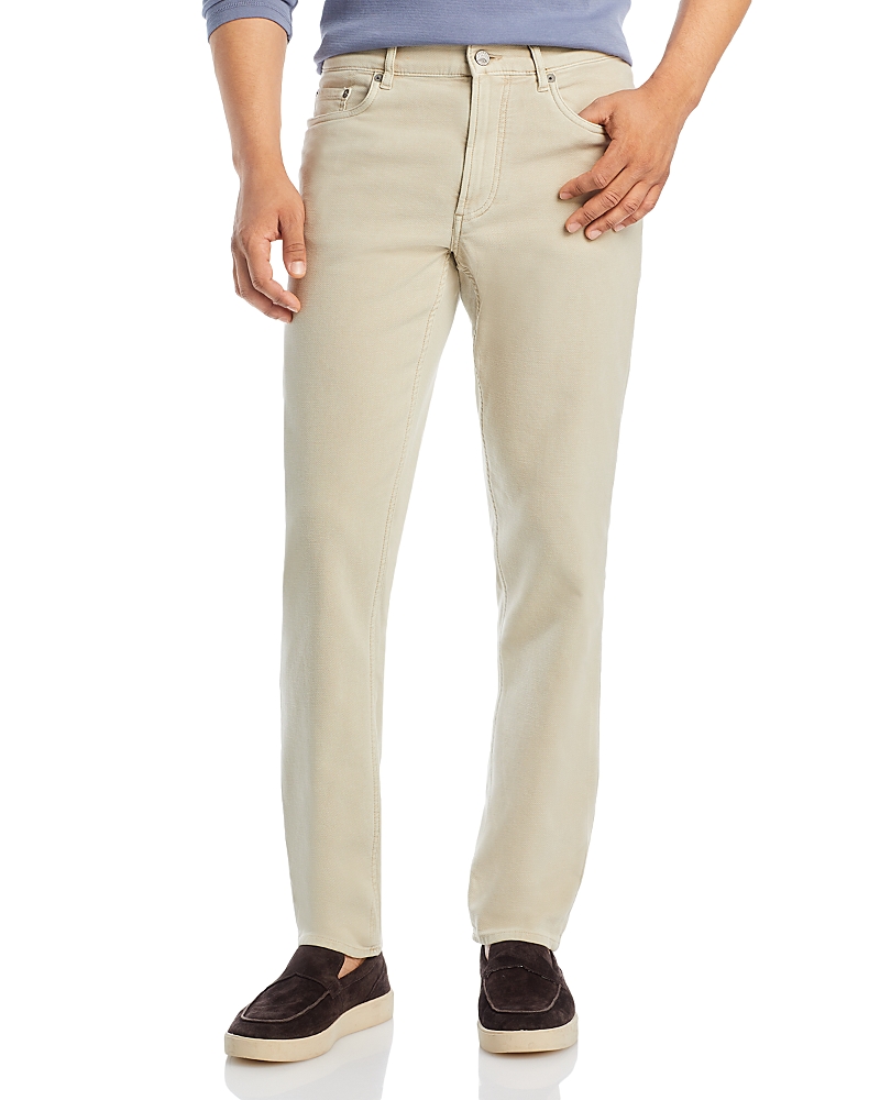 Faherty Stretch Terry 5-pocket Pants In Stone