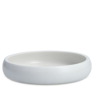 Cloud Terre&reg; 6" Shallow Salad Bowl, White, Set of 4