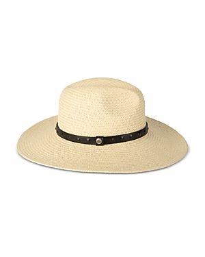 Allsaints Injected Pyramid Stud Straw Hat