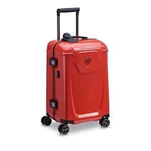 Peugeot Voyages Carry On Spinner Suitcase In Red