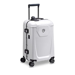 Peugeot Voyages Carry On Spinner Suitcase In White