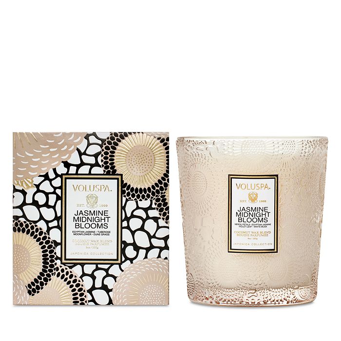 Voluspa Jasmine Midnight Blooms Classic Candle, 9 oz. Bloomingdale's