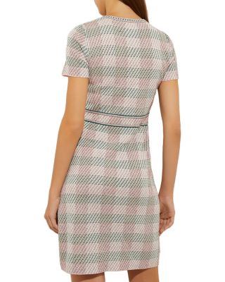 Plaid Sheath Dress