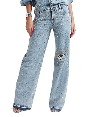 Retroféte Bronte Wide Leg In Arctic Cry