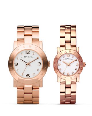MARC JACOBS MARC BY Mini Amy Rose Gold Watch, 26mm  display picture 1