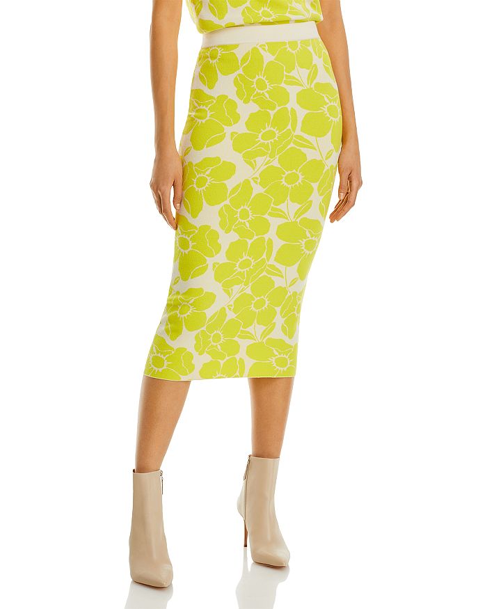 ESSENTIEL ANTWERP JANGO FLORAL MIDI SKIRT main image 1