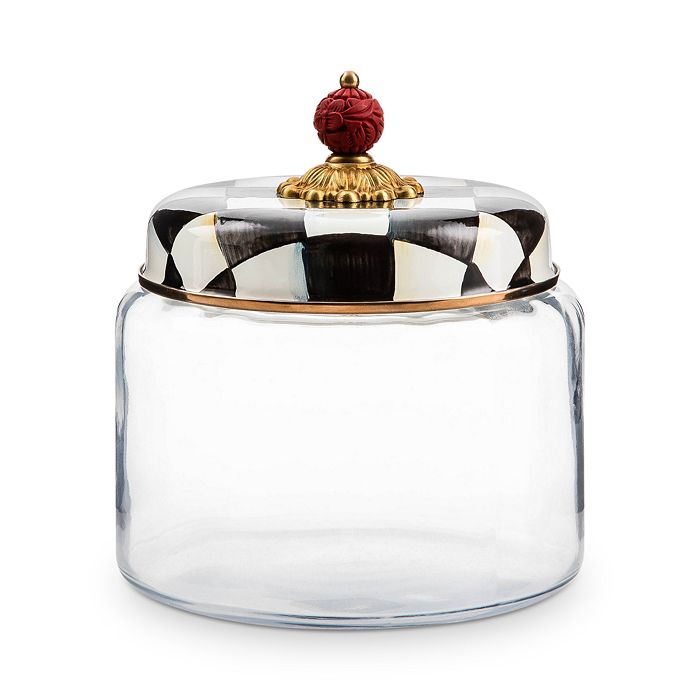 Mackenzie Childs Courtly Check Kitchen Canister Bloomingdale #39 s