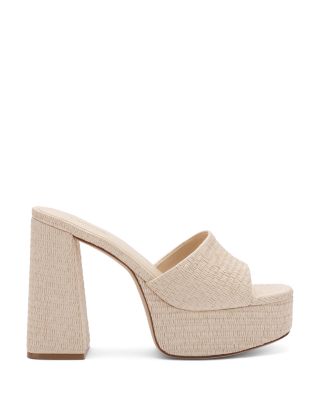 Women's Dolly Slip On Platform High Heel Sandals