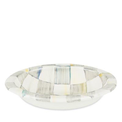 MacKenzie-Childs - Sterling Check Enamel Soap Dish