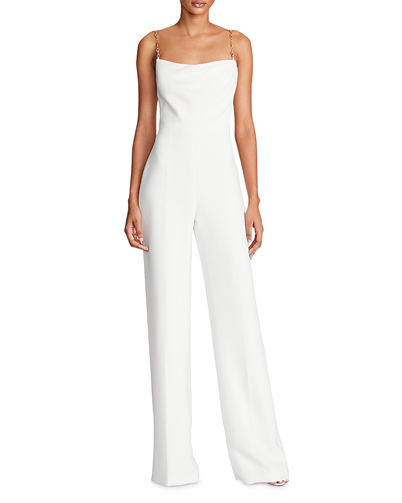 Halston Brea Scoop Neck Sleeveless Jumpsuit