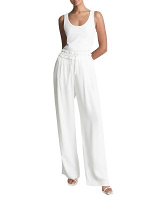 Violet Ribbed Scoop Neck Tank Top