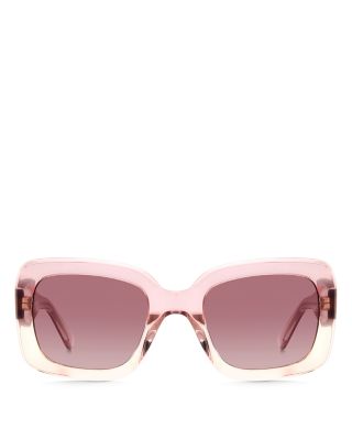 Bellamy Rectangular Sunglasses, 52mm