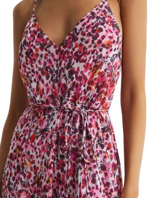 REISS Pippa Printed Strappy Midi Dress | Bloomingdale's Women