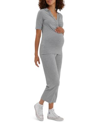 Calista Ribbed Nursing Top