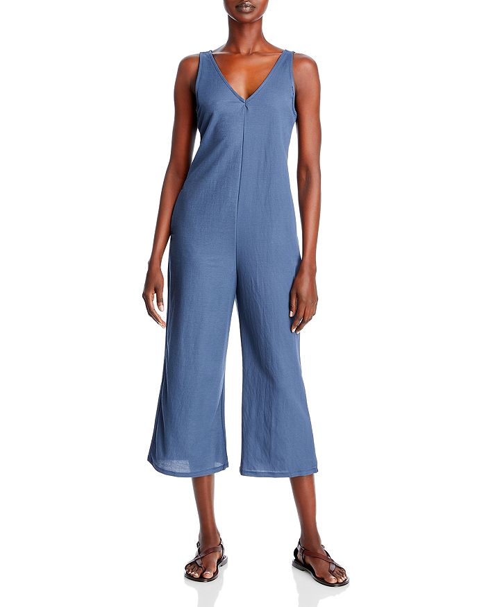 B Collection by Bobeau Sleeveless V Neck Jumpsuit | Bloomingdale's