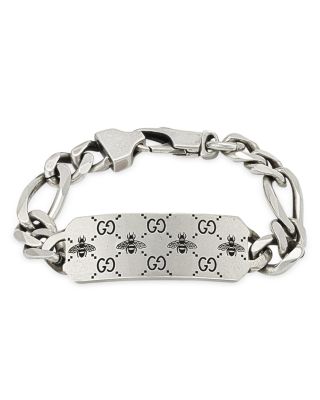 Gucci Sterling Silver Signature Link Bracelet | Bloomingdale display picture 2