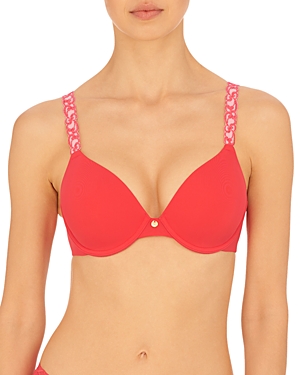 Natori Pure Luxe Underwire T-shirt Bra In Hibiscus