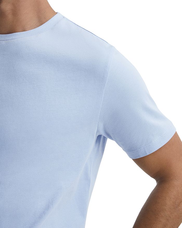 Reiss Bless Crewneck Tee In Soft Blue