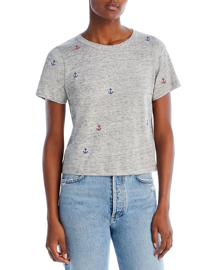 CHASER Embroidered Anchor Tee | Bloomingdale's