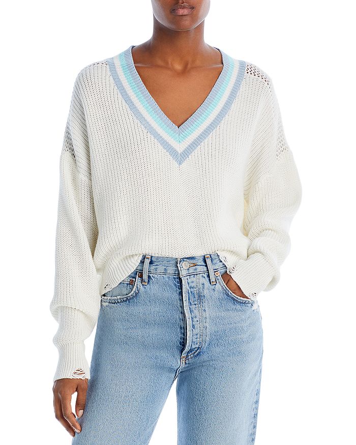 Vintage Havana Star Printed Knit Sweater