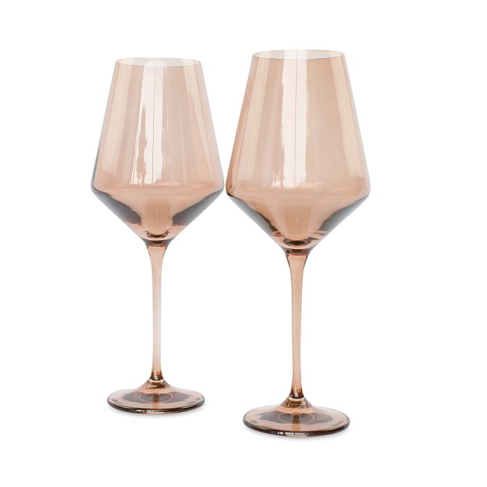 Estelle Colored Wine Stemmed Glasses - Set of 2 {Iridescent}